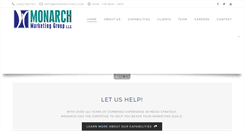 Desktop Screenshot of monarchmarketinggroup.com